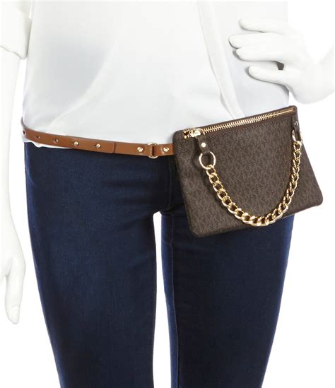 dillards michael kors belt bag|Michael Kors snap closure handbags.